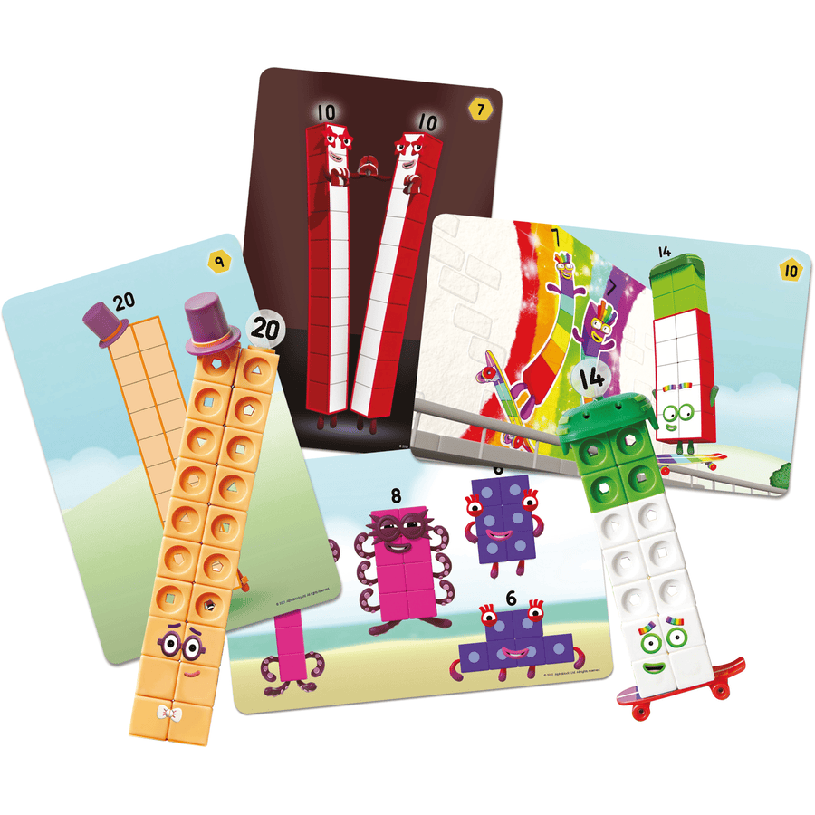 Learning Resources® Mathlink® Cubes Numberblocks 11-20 Activity Set

