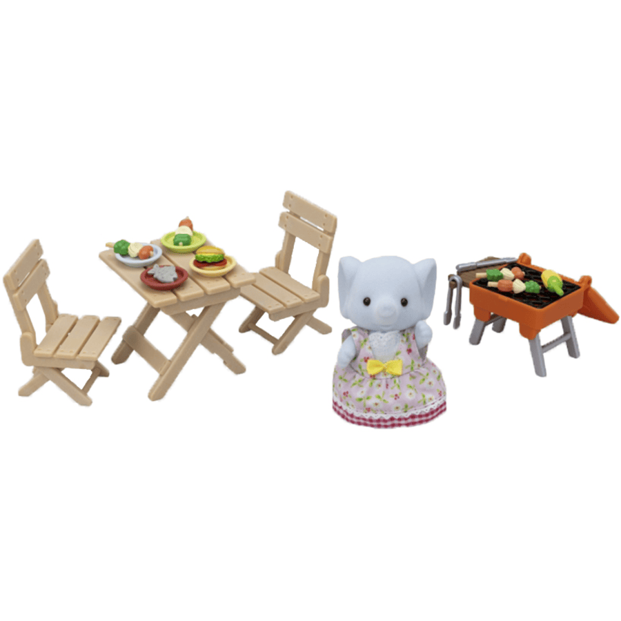 Sylvanian Families ® Minipoppen Picknick speelset met figuur