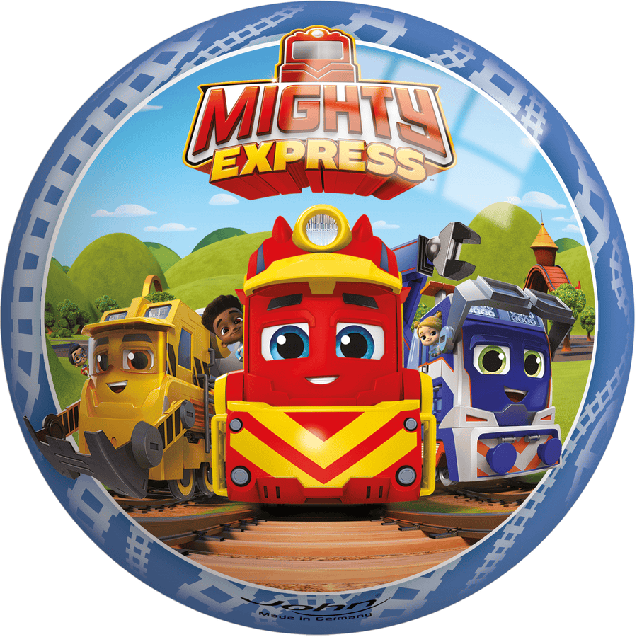 John® Balle de jeu enfant Mighty Express vinyle