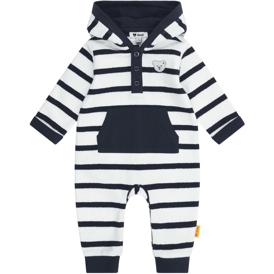 STEIFF Bright Romper met lange mouwen White 