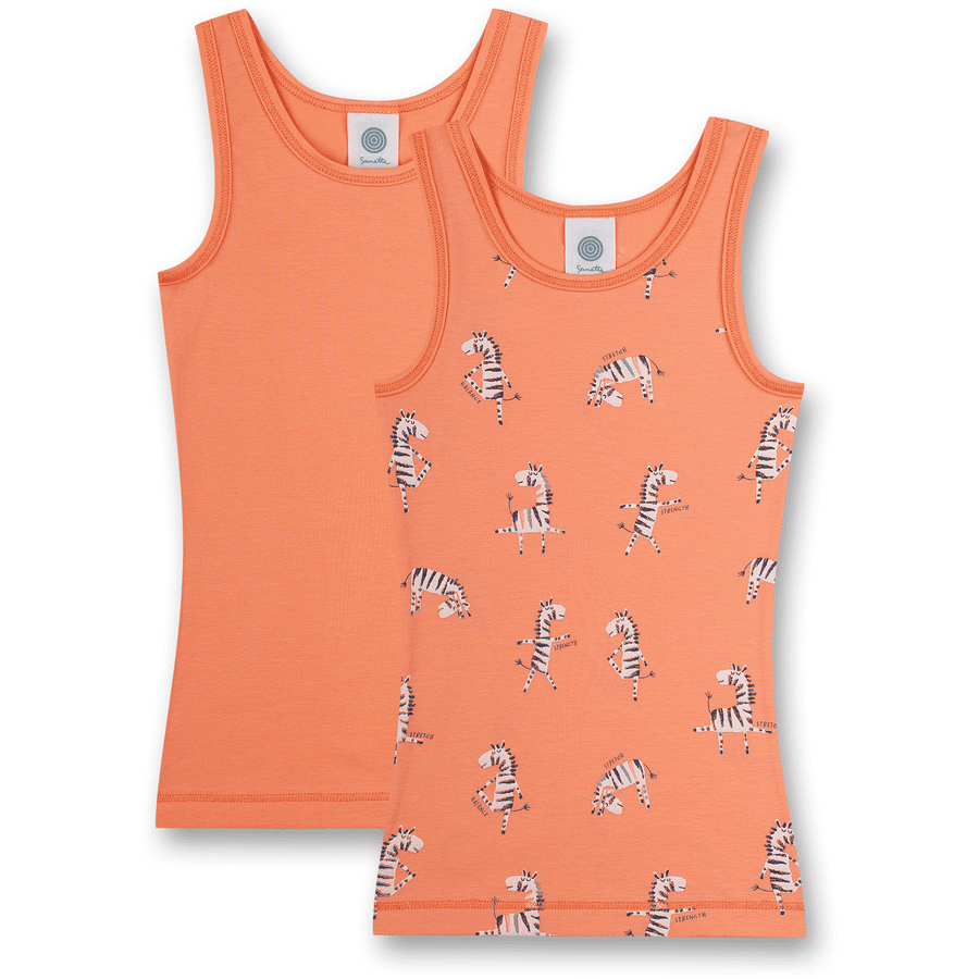 Sanetta Pacchetto doppia maglietta Orange Safari 