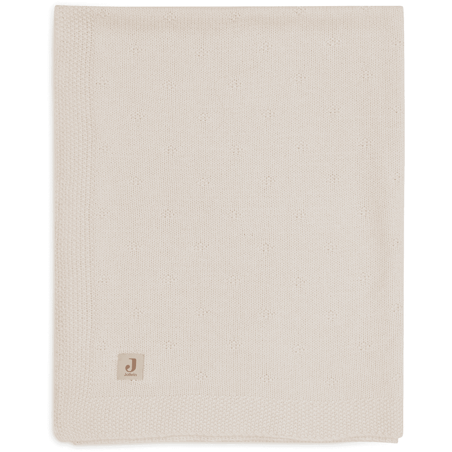 jollein Decke Cosy Knit Ivory 100 x 150cm