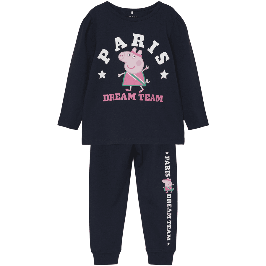 name it Peppa Pig Nmfnatasha Dark Sapphire Pyjamas (piżama z ciemnego szafiru)