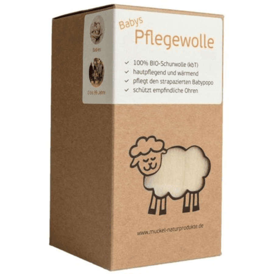 MUCKEL® Pure laine pour soin bébé 50 g