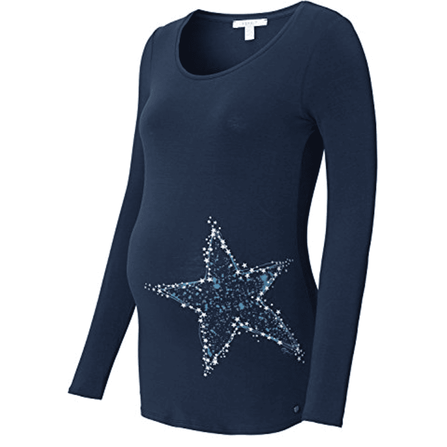 ESPRIT Umstands T-Shirt langarm Night Blue
