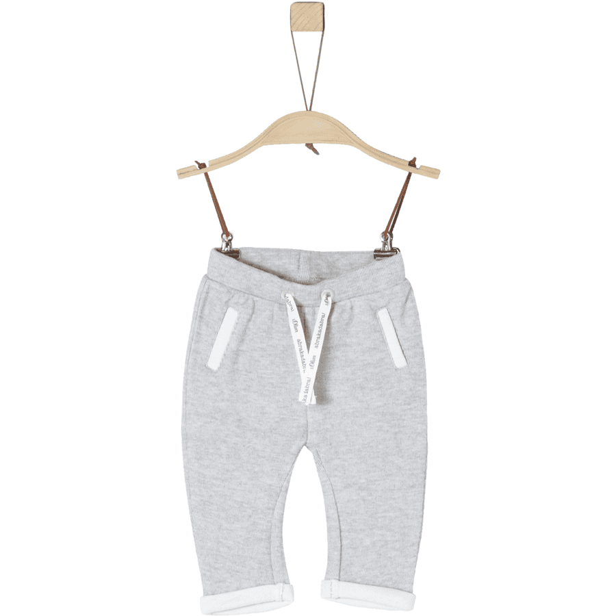 s.Oliver Boys Pantalon de survêtement gris mélangé