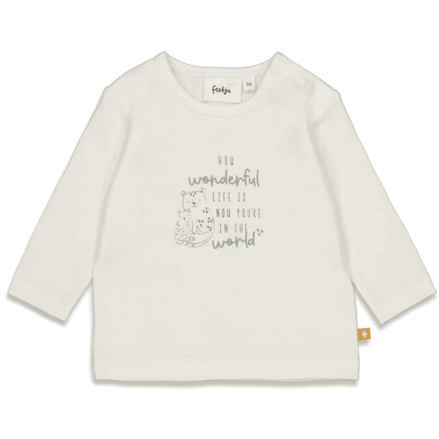 Feetje Shirt met lange mouwen Welcome Tot Earth korting white 
