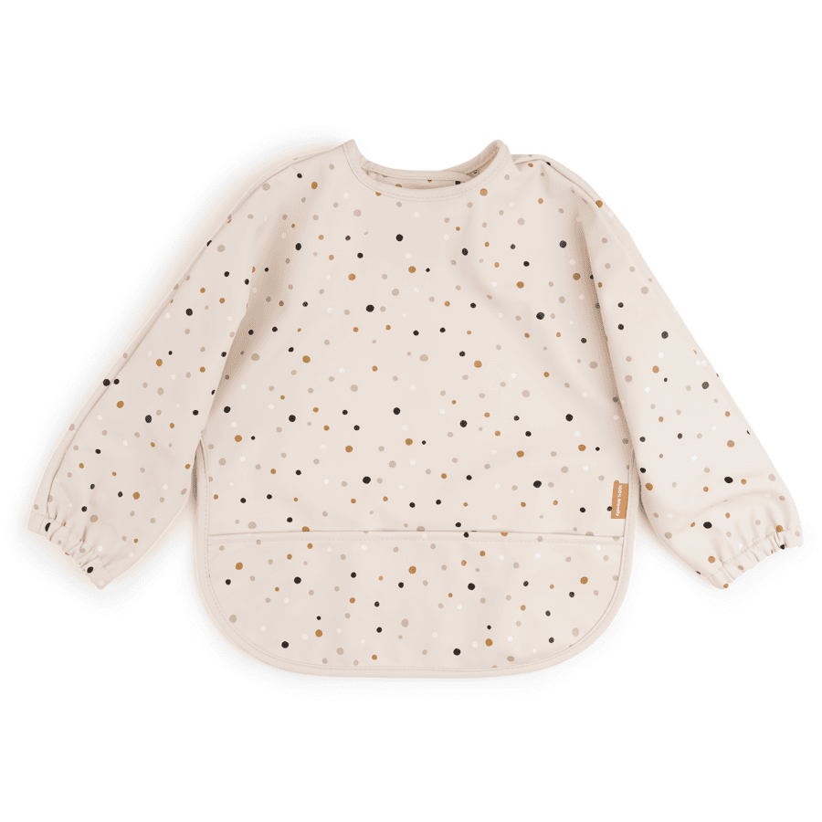 Done by Deer™ Bavoir enfant manches Happy dots rose