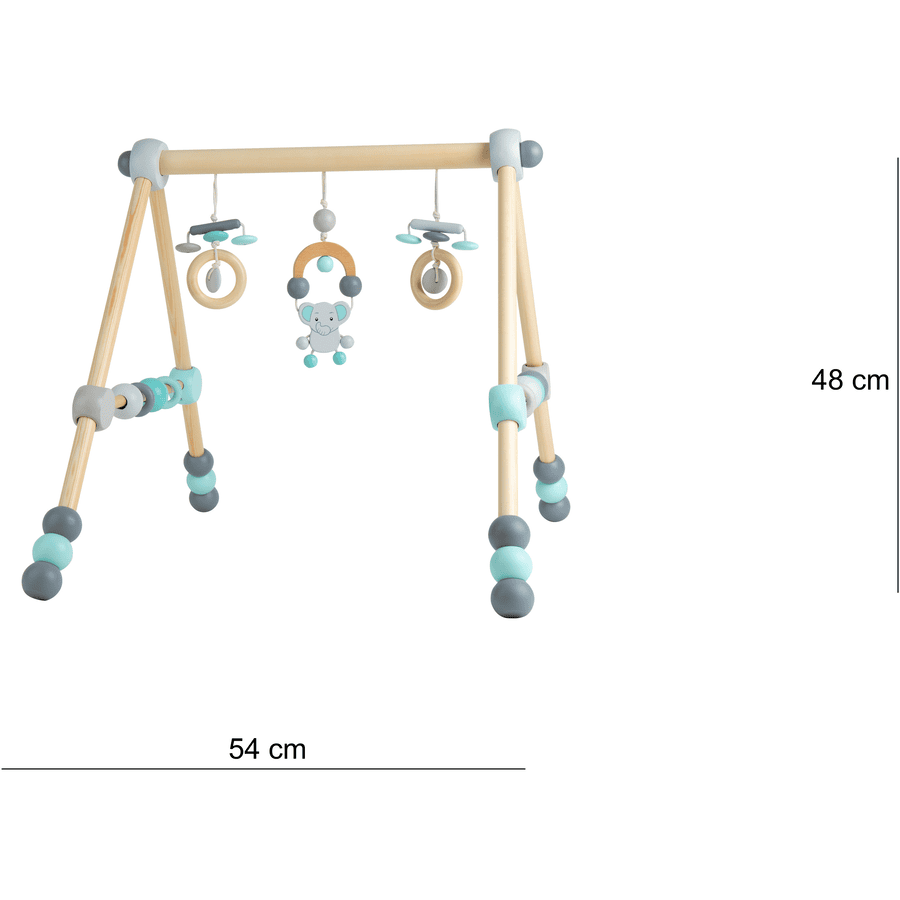 bieco Palestrina in legno Elefante regolabile in altezza HF8447