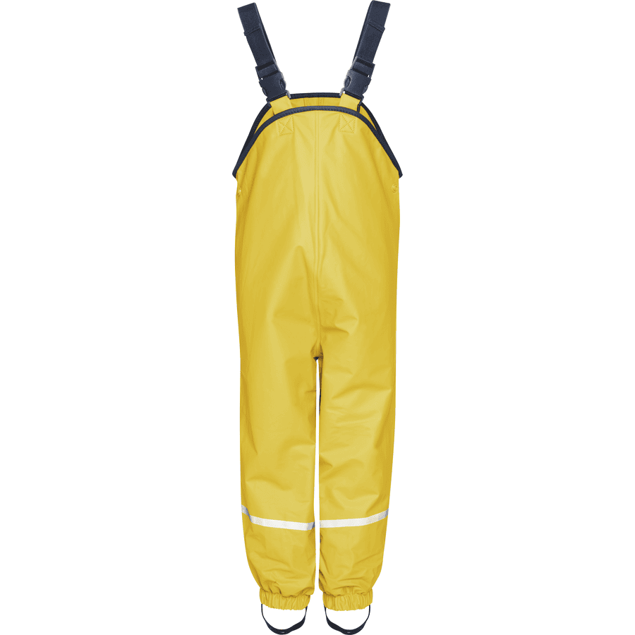 Playshoes  Fleecové šortky s náprsenkou žluté