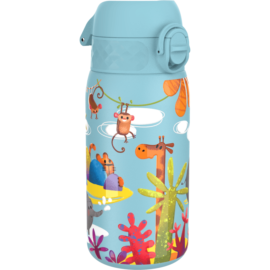 ion8 Kinderwaterfles roestvrij staal 400 ml blauw