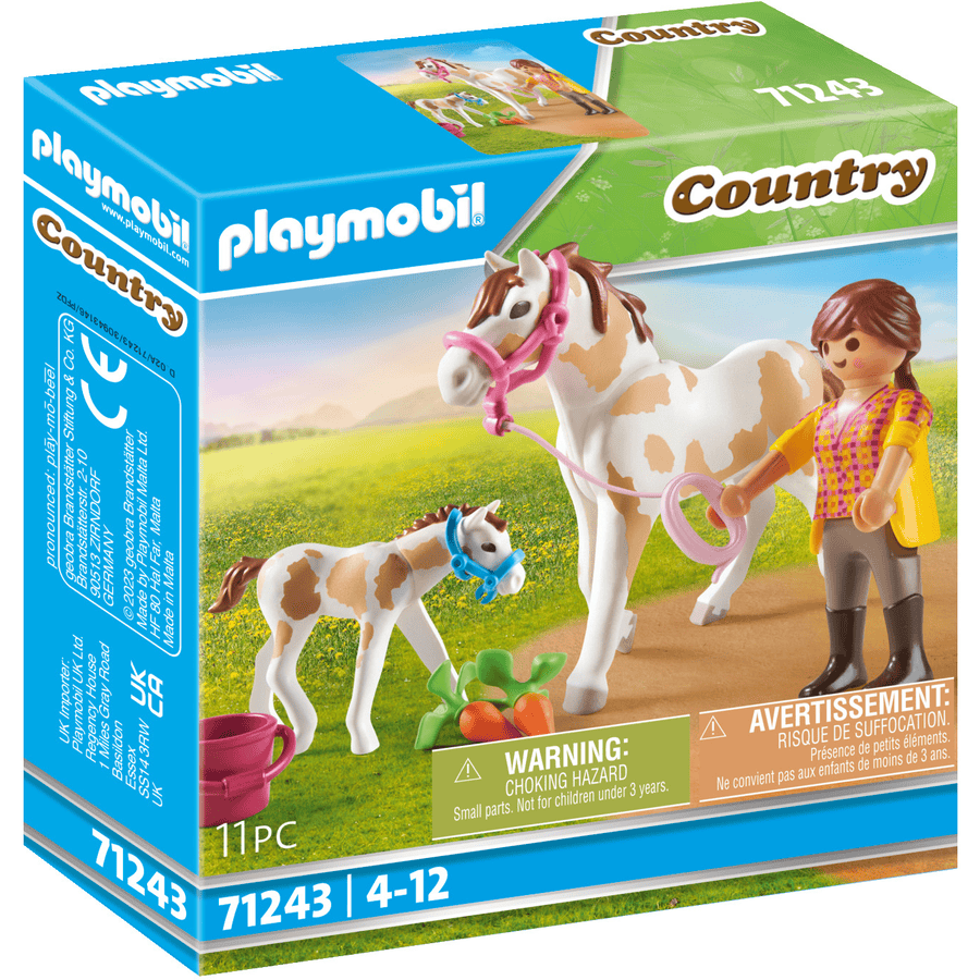 PLAYMOBIL  ® Cheval avec poulain