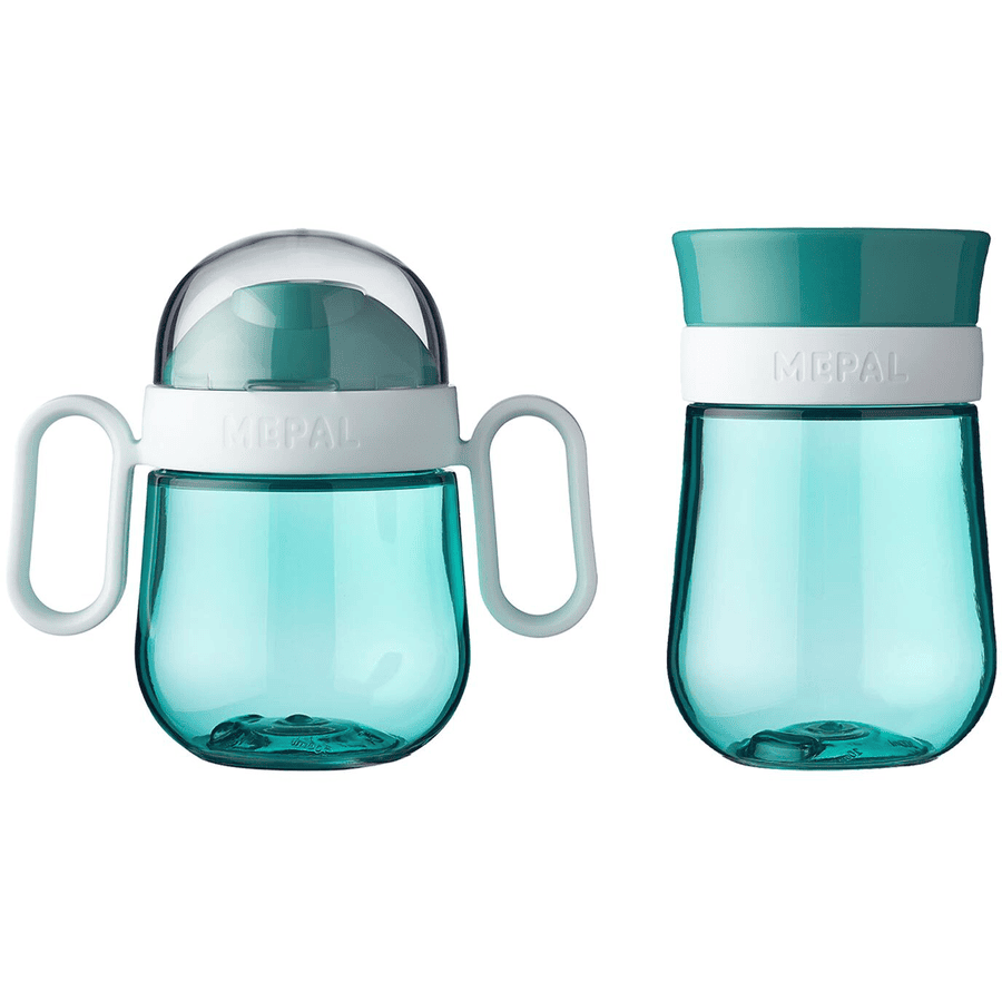 Mepal Trinklernbecher Mio 200 & 300 ml 2er Set türkis
