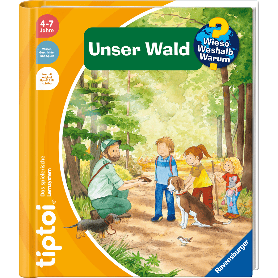 Ravensburger tiptoi® Wieso? Weshalb? Warum? Unser Wald