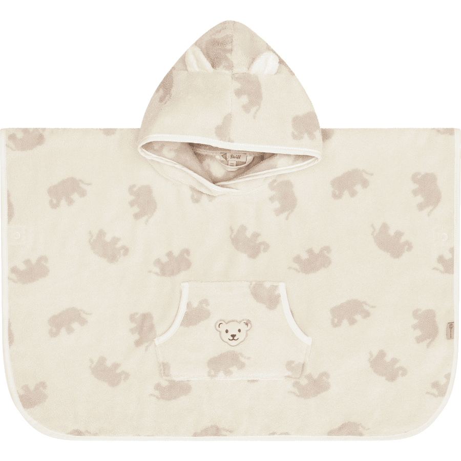 Steiff Poncho da bagno Cloud Dancer