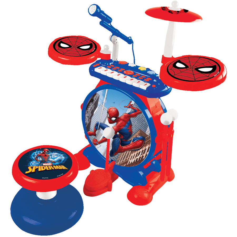 LEXIBOOK Batteria digitale Spider-Man per bambini