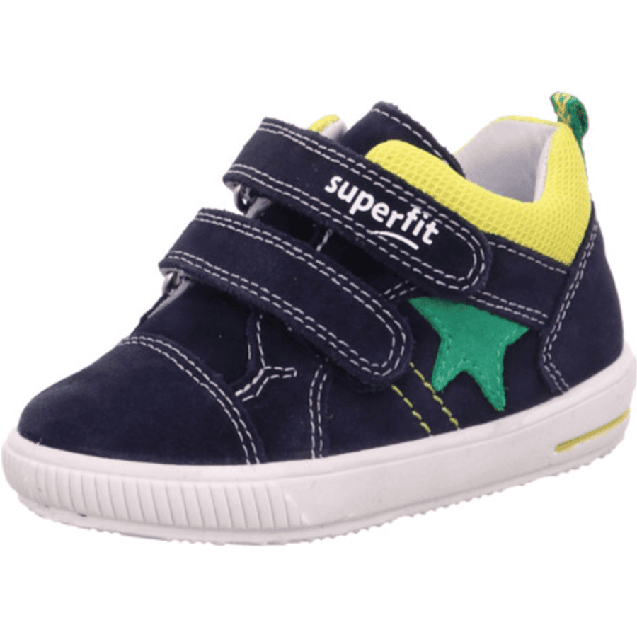 superfit Boys Halbschuhe Moppy blau/gelb (mittel)