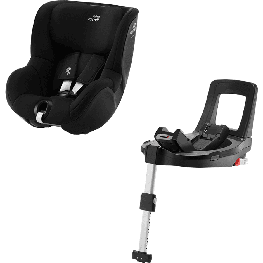 Britax Römer Kindersitz Dualfix 3 i-Size Space Black inklusive Flex Base 5Z