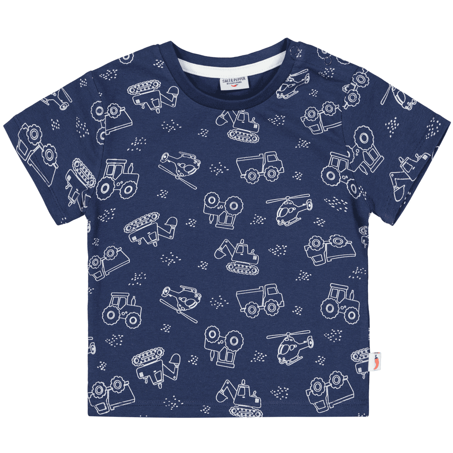 Salt and Pepper  T-shirt Cars blauw