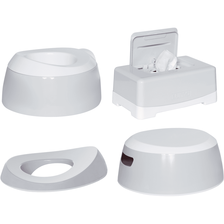 Luma ® Baby care  Toilettræningssæt Light Grå