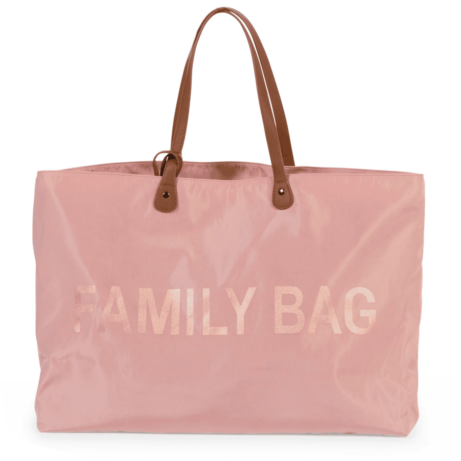 CHILDHOME Hoitolaukku Family Bag vaaleanpunainen