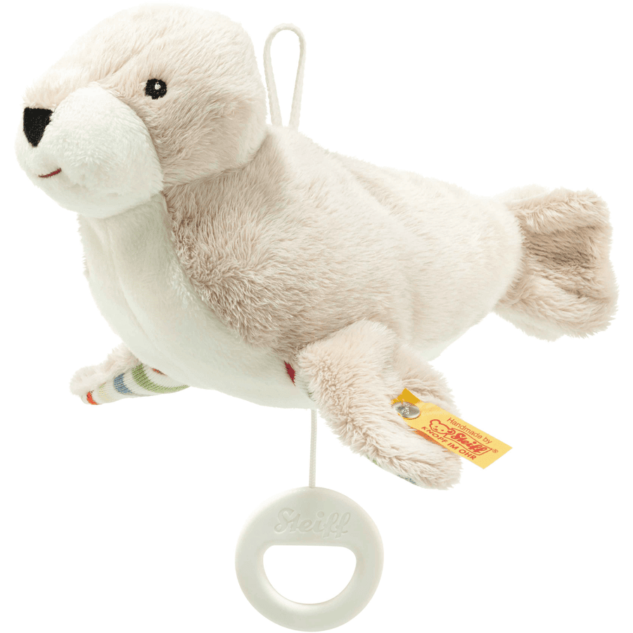 Steiff Spieluhr Robbe Tamme 19 cm