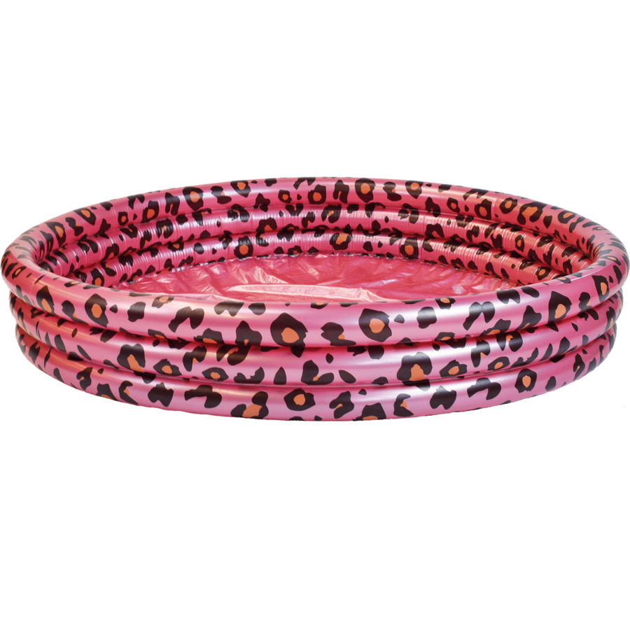 Swim Essentials Piscina gonfiabile Panther Print Rosa Gold Ø 150 cm