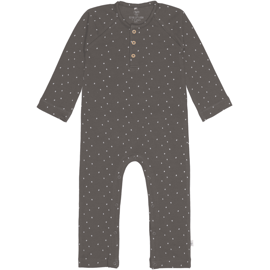 LÄSSIG Baby Overall Spots anthrazit