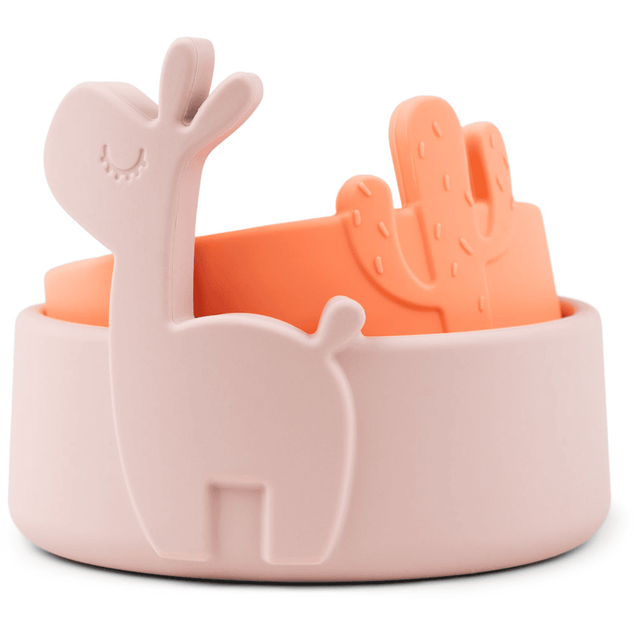 Done by Deer ™ Silicone Bowl 2 Pack Lalee Pink / Coral