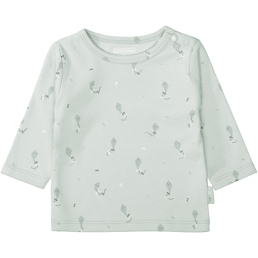 STACCATO green Camisa estampado hielo