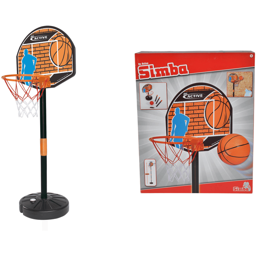 temperatuur handboeien speelplaats Simba Basket balset met standaard | pinkorblue.nl