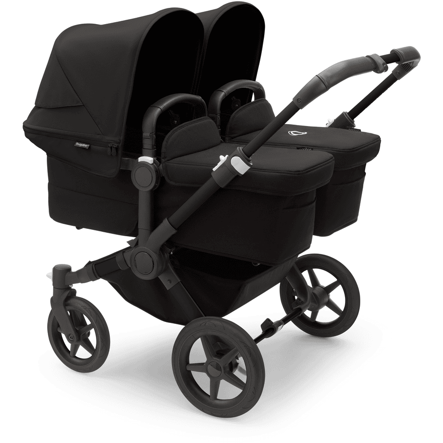 bugaboo Kaksosvaunut Donkey 5 Twin Complete Black/Midnight Black