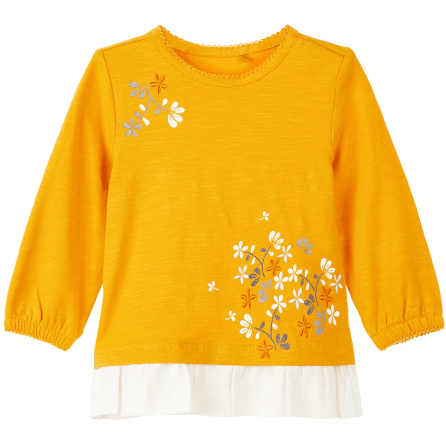 name it Boys Langarmshirt Nova Golden Orange