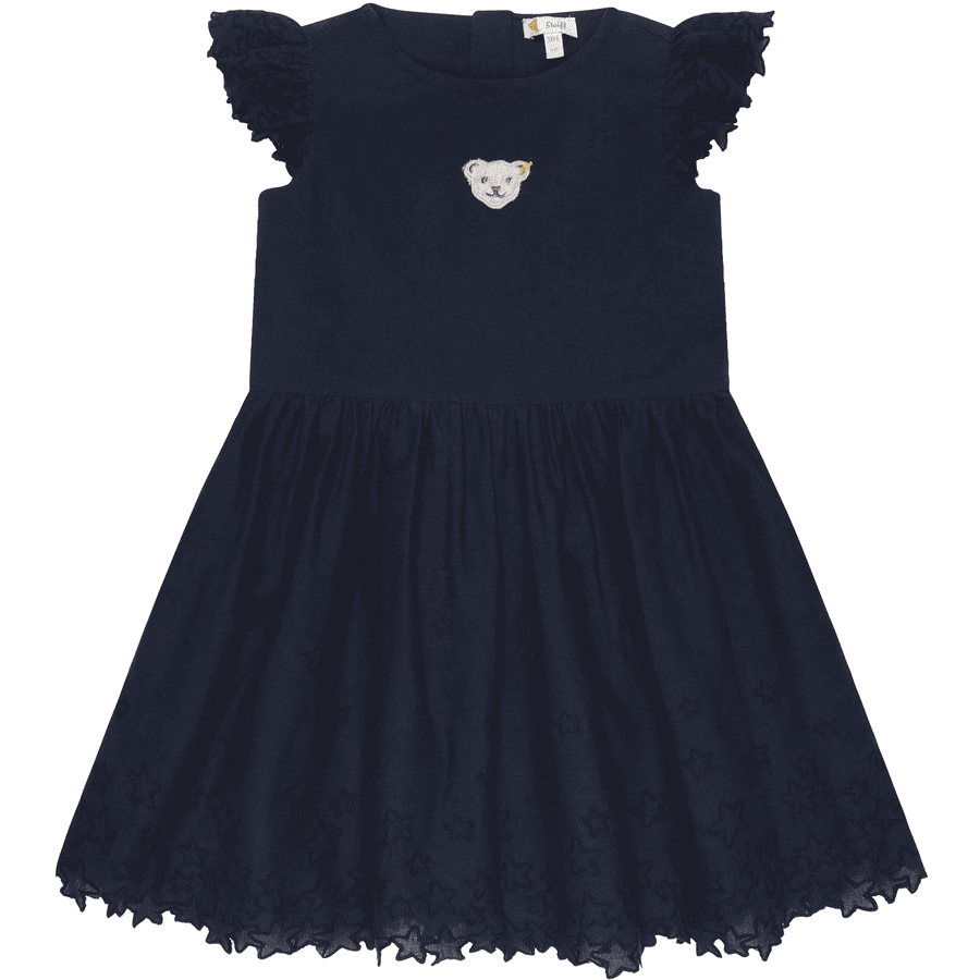 Steiff Mini vestido azul marino