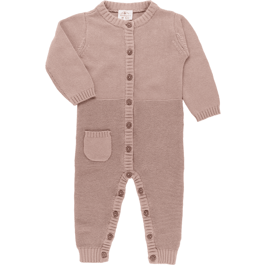 kindsgard Strikket overall strikka chunky strikk rosa