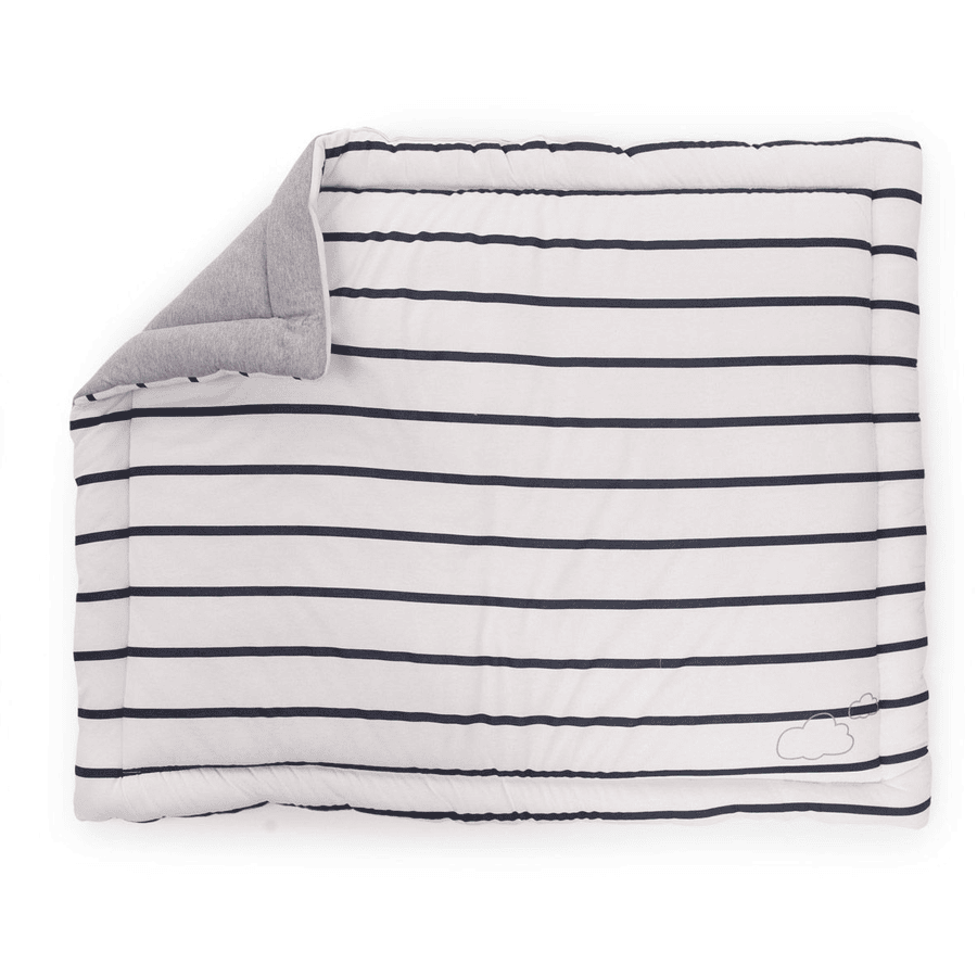 CHILD HOME Forro del corralito Jersey Marin 75 x 95 cm