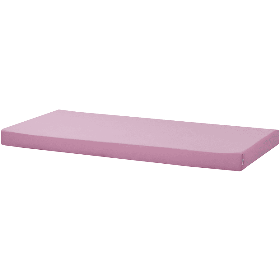Hoppekids Funda de colchón rosa fucsia 90 x 200 x 12 cm