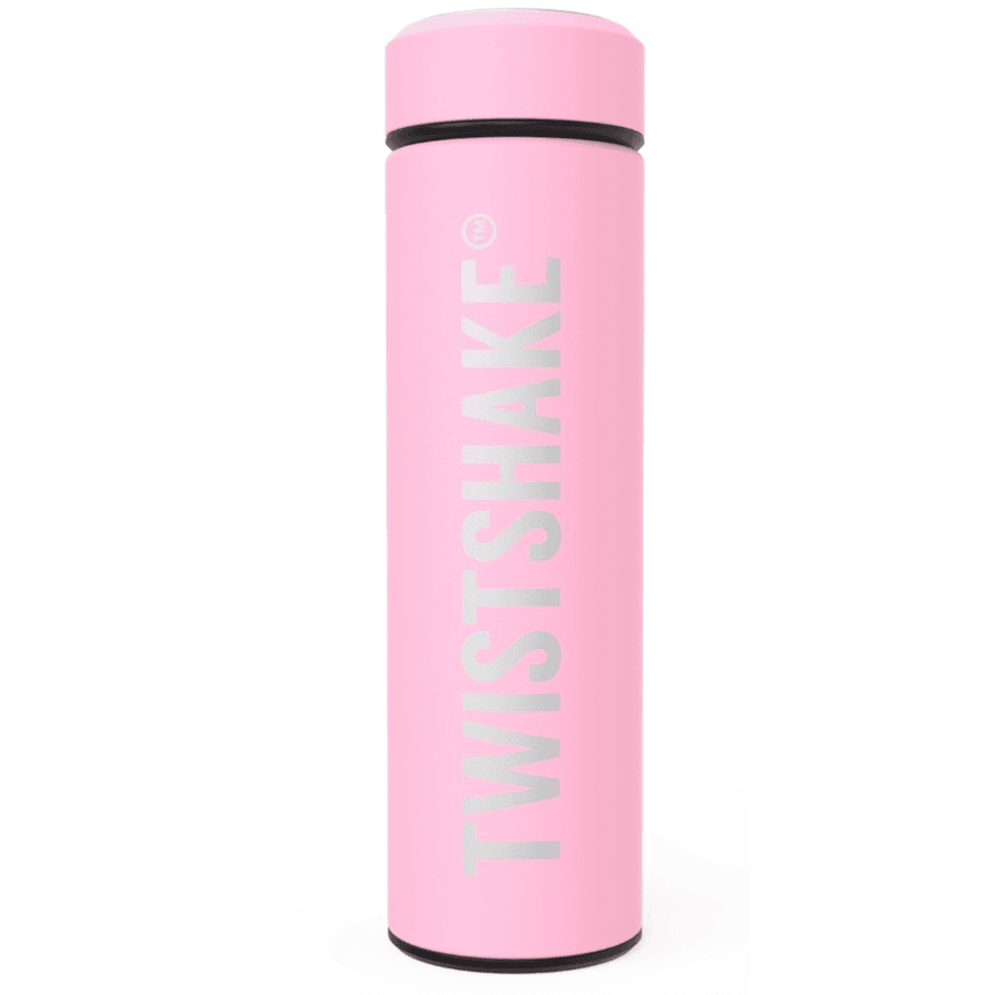 Twist shake Thermo fles " " " Hot or Cold " 420 ml pastel l roze
