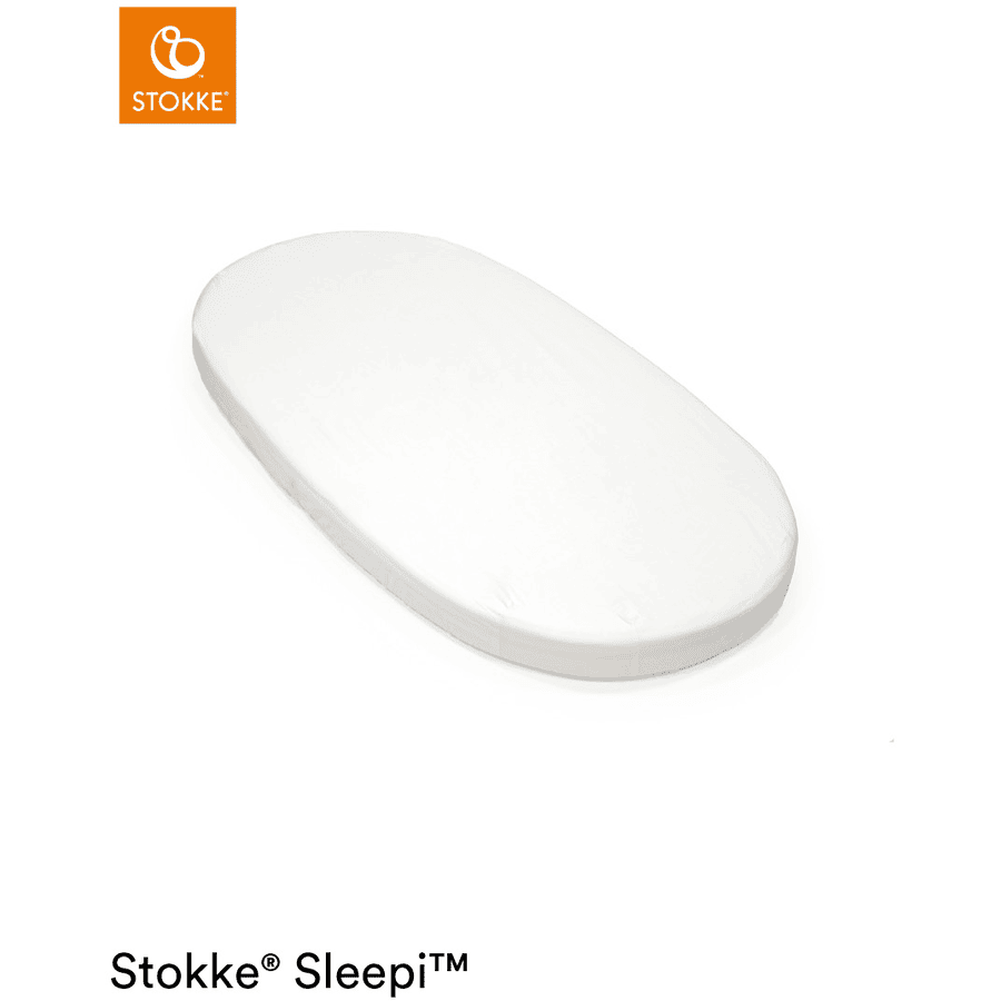 STOKKE® Sleepi™ Kinderbett Spannbettlaken V3 weiß