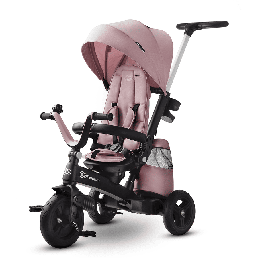 Kinderkraft Rowerek trójkołowy EASYTWIST mauvelous pink