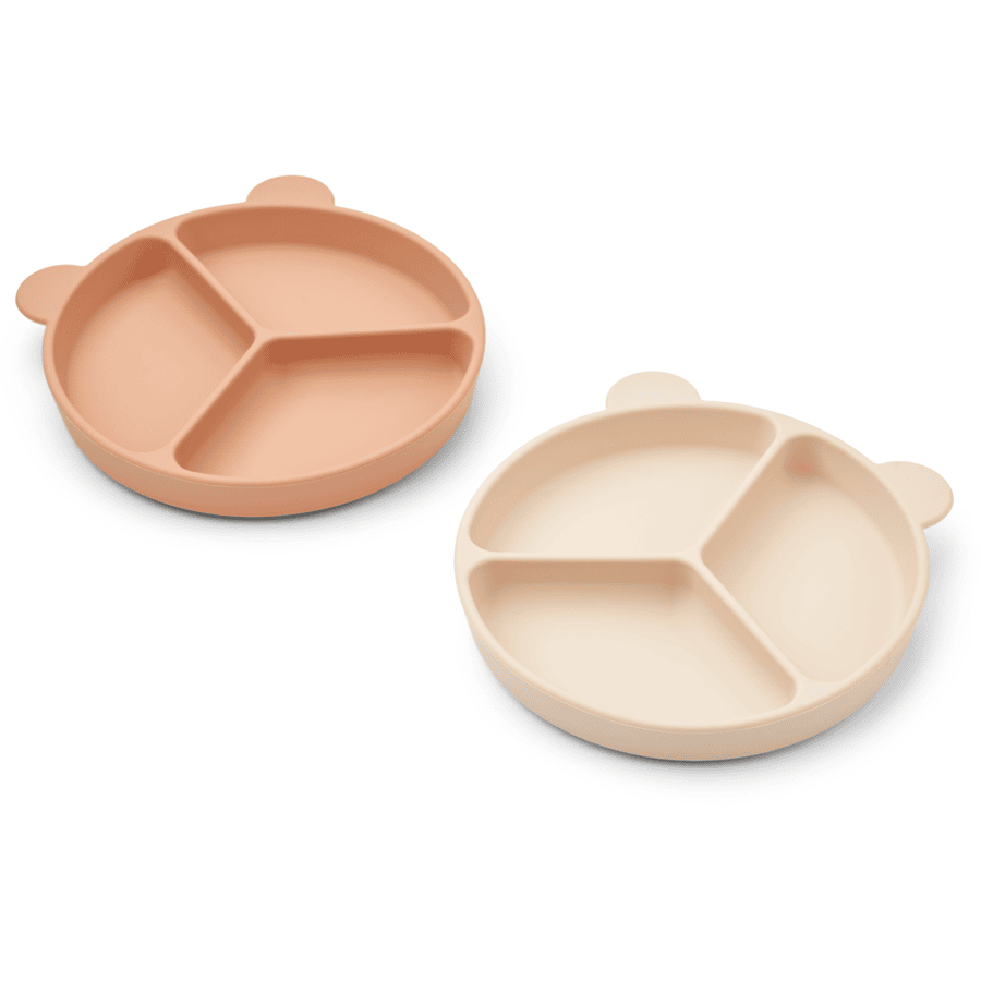 Apple LIEWOOD Stacy menubord met zuignap 2-pack toscane roos/bloesem