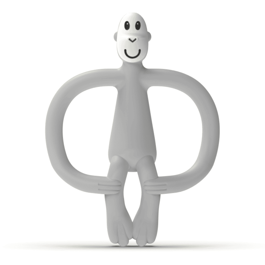  Matchstick Monkey Teething ring ape, lys grå