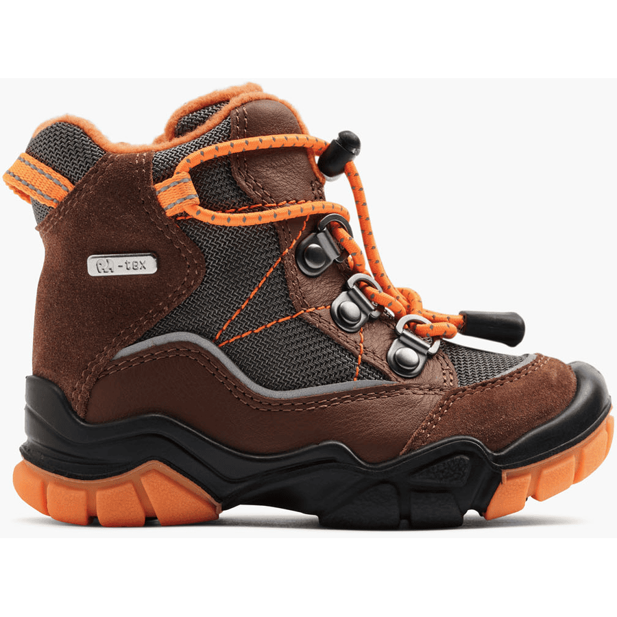 Bottes Elefanten Power Pom marron/ orange 