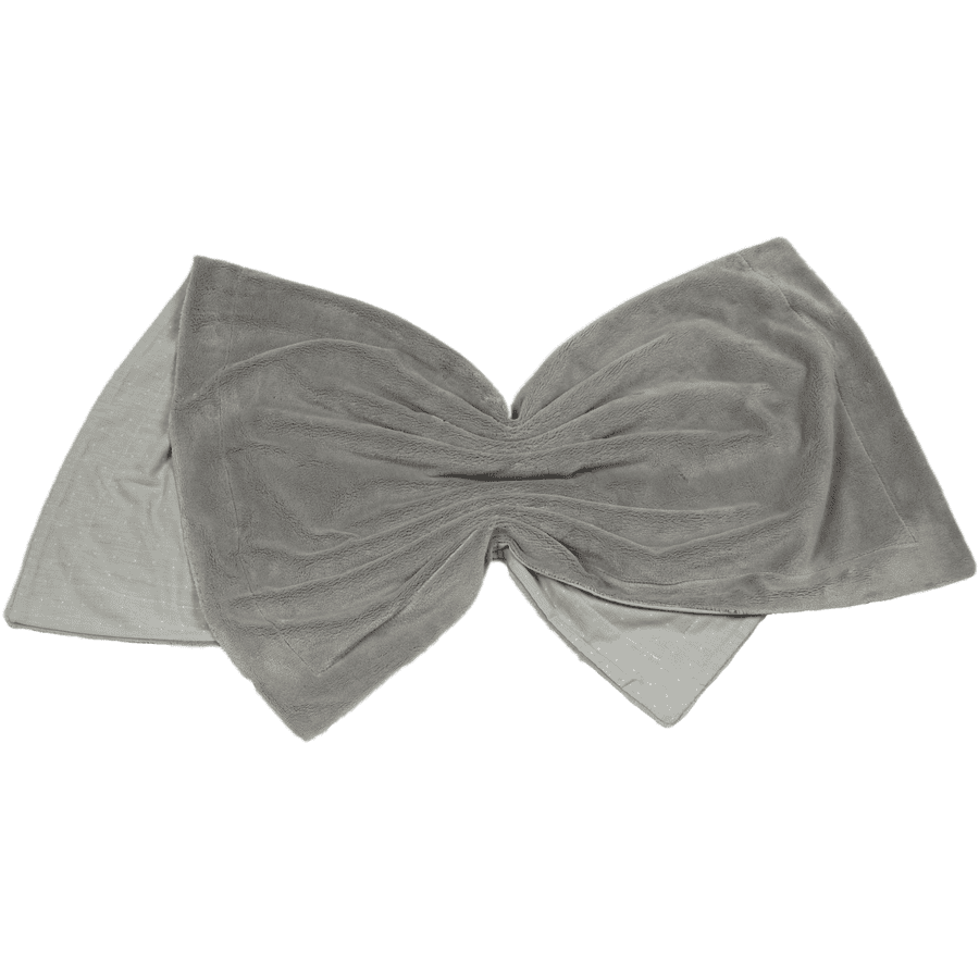 Be Be 's Collection Kuscheldecke grau 70 x 100 cm