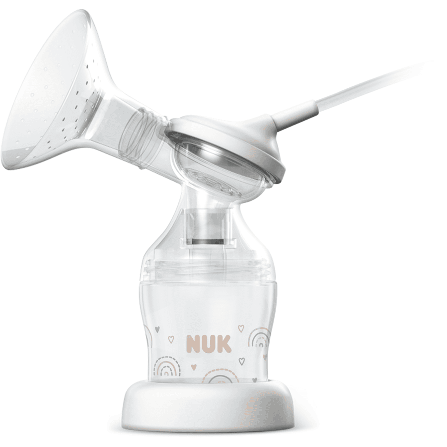 NUK Förlängningsset för Soft &amp; Easy elektrisk bröstpump inkl. Perfect Match 150 ml nappflaska