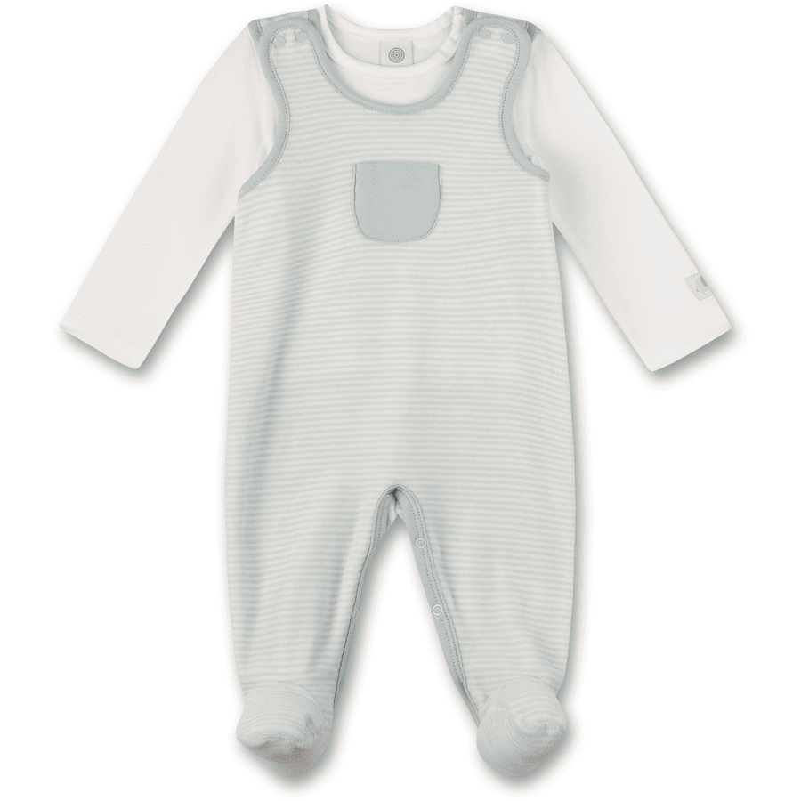 Sanetta Overall Set Ringel blau 