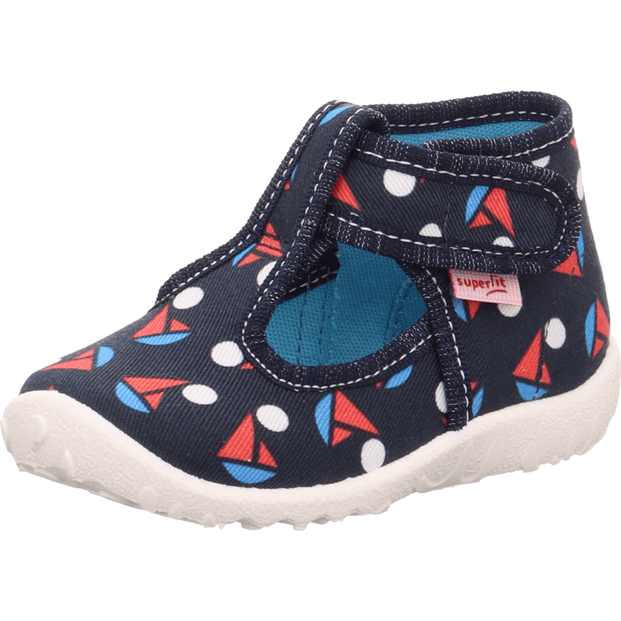 superfit Hausschuh Spotty Schiffe dunkelblau (mittel)