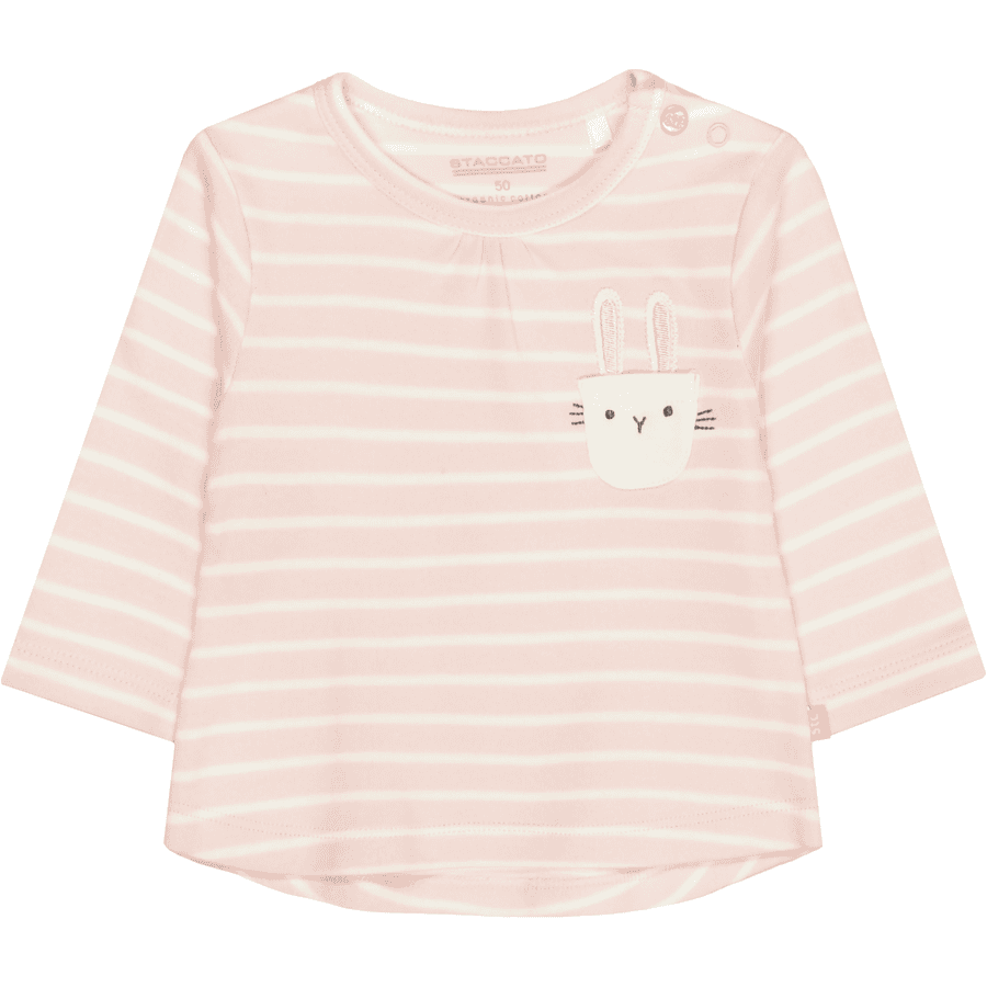 STACCATO  Chemise douce blush rayée