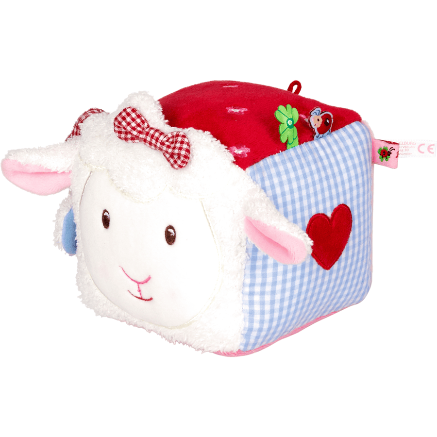 SPIEGELBURG COPPENRATH Cubo de juego corderito BabyGlück