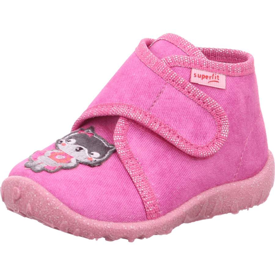 superfit Hausschuh Spotty pink (mittel)